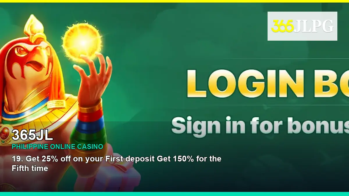365JL online casino and slot games for Philippine players